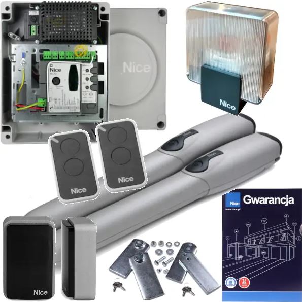 WINGO3524KCER10 Zestaw 3524 24V do bramy dwuskrzydłowej (bez fotokomórek) WINGO