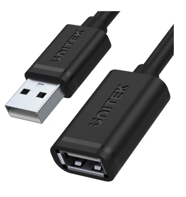 Y-C417GBK UNITEK PRZEDŁUŻACZ USB 2.0 3M