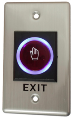 YPW12DPL Przycisk wyjścia podtynkowy, bezdotykowy