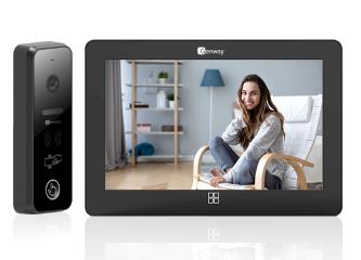 ZZF-S7V11-2W/B Zestaw wideodomofonowy Genway