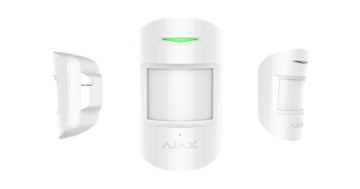 CombiProtect WHITE Bezp. czujnik ruchu PIR+zbicia szkła, biały
