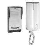 DP-16 Zestaw unifon + panel zewnętrzny z daszkiem