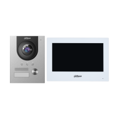 KTD02(S) Zestaw wideodomofonowy 2-żyłowy, natynkowy