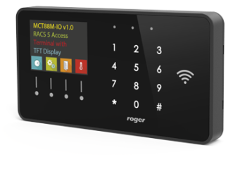 MCT88M-IO Terminal dostępu z wbudowanym wyświetlaczem oraz czytnikiem Mifare