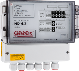MD-4.ZA Moduł sterujący do detektora gazów