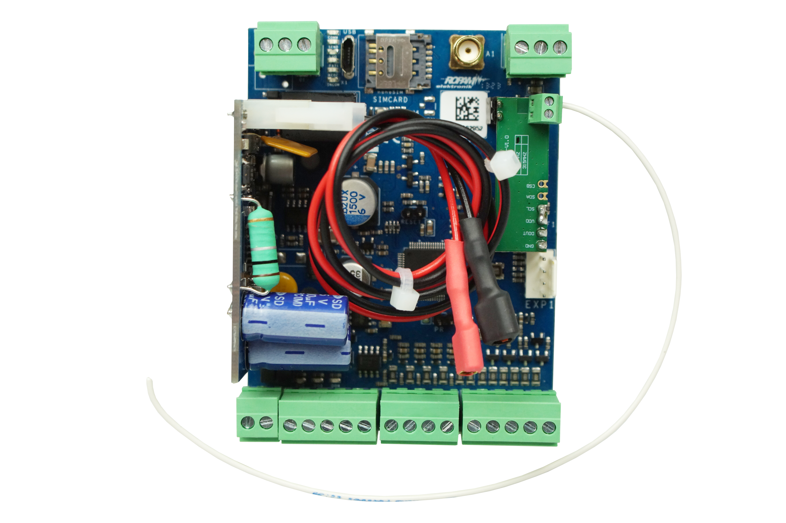 MultiLTE-RF-PS Moduł pow. i ster. LTE, odbiornik RF, wb. zasilacz