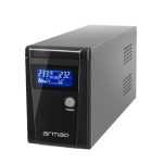 O/850E/LCD UPS ARMAC OFFICE, 2xPL gniazdka, moc znamionowa: 850VA, 480W, LCD