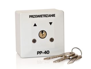 PP-40 N/T Kluczykowy przełącznik przewietrzania