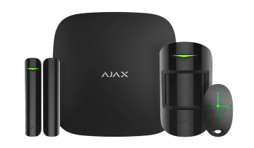 StarterKit BLACK Zestaw startowy: hub+pir+kontaktron+pilot, czarny