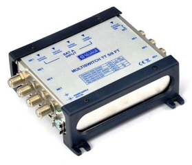 Premu TT-5/8 FT Multiswitch końcowy, 5 - wejściowy (4xSAT, 1xTV), 8 - wyjściowy, TELMOR