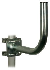 UBC-38/300-Z Uchwyt balkonowy z płytką czołową, ocynkowany, ramie 300 mm