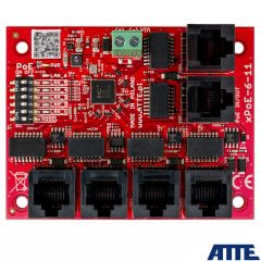 xPoE-6-11-OF Switch PoE, 6 portów 10/100Mbps (5xPoE + 1xUplink), niezarządzalny, Long Range